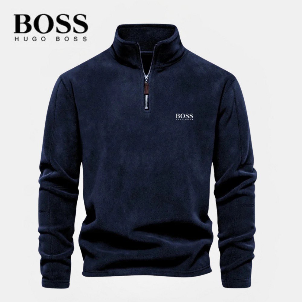 Boss Prestige Fleece Quarter-Zip Pullover