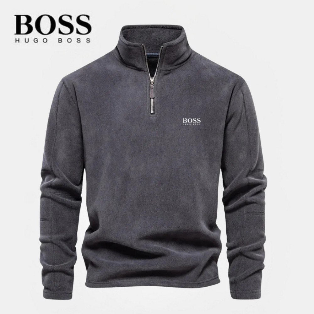 Boss Prestige Fleece Quarter-Zip Pullover