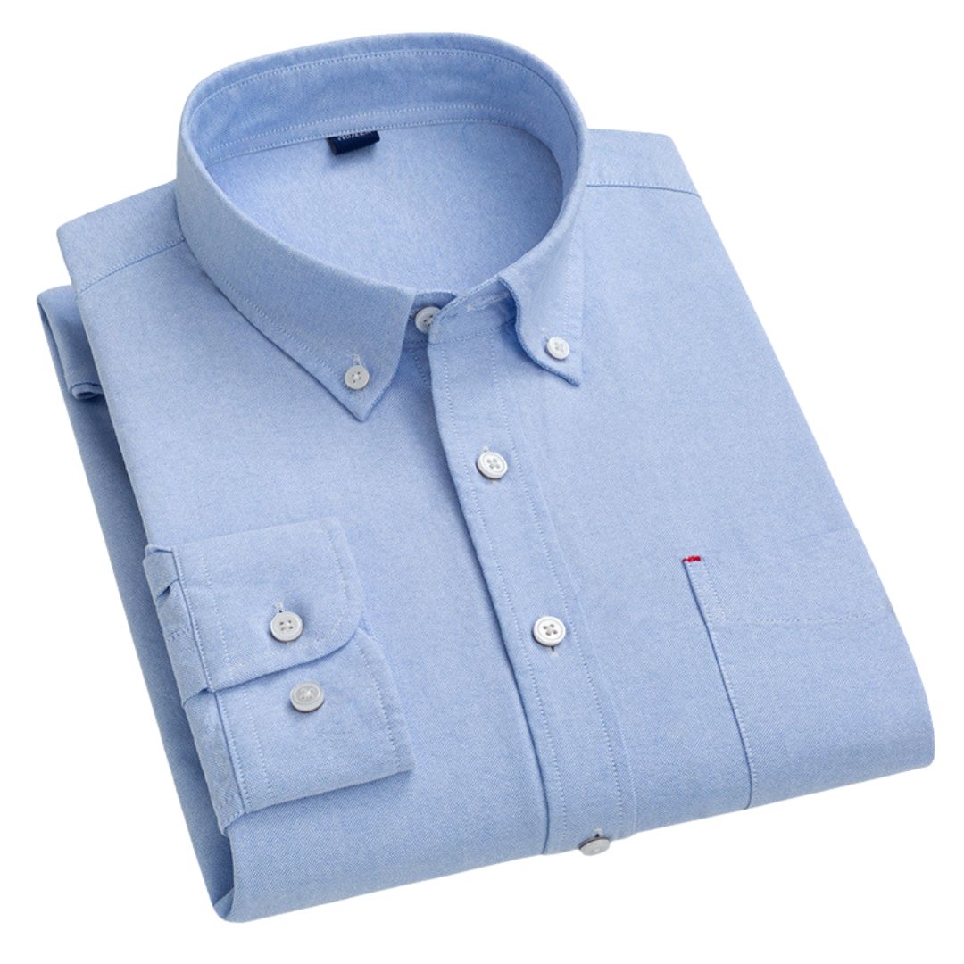 100% Cotton Casual Oxford Shirt