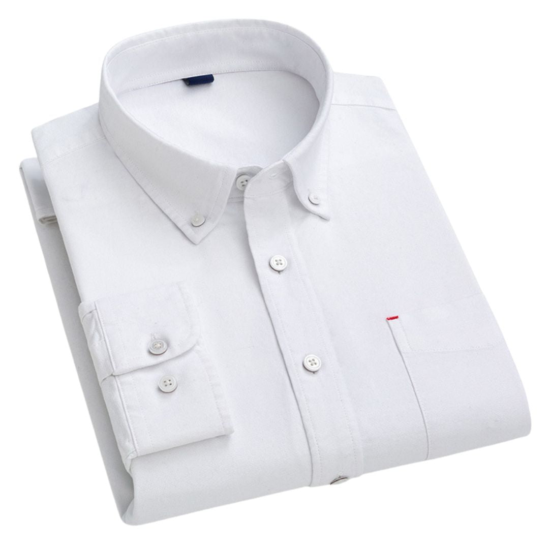 100% Cotton Casual Oxford Shirt