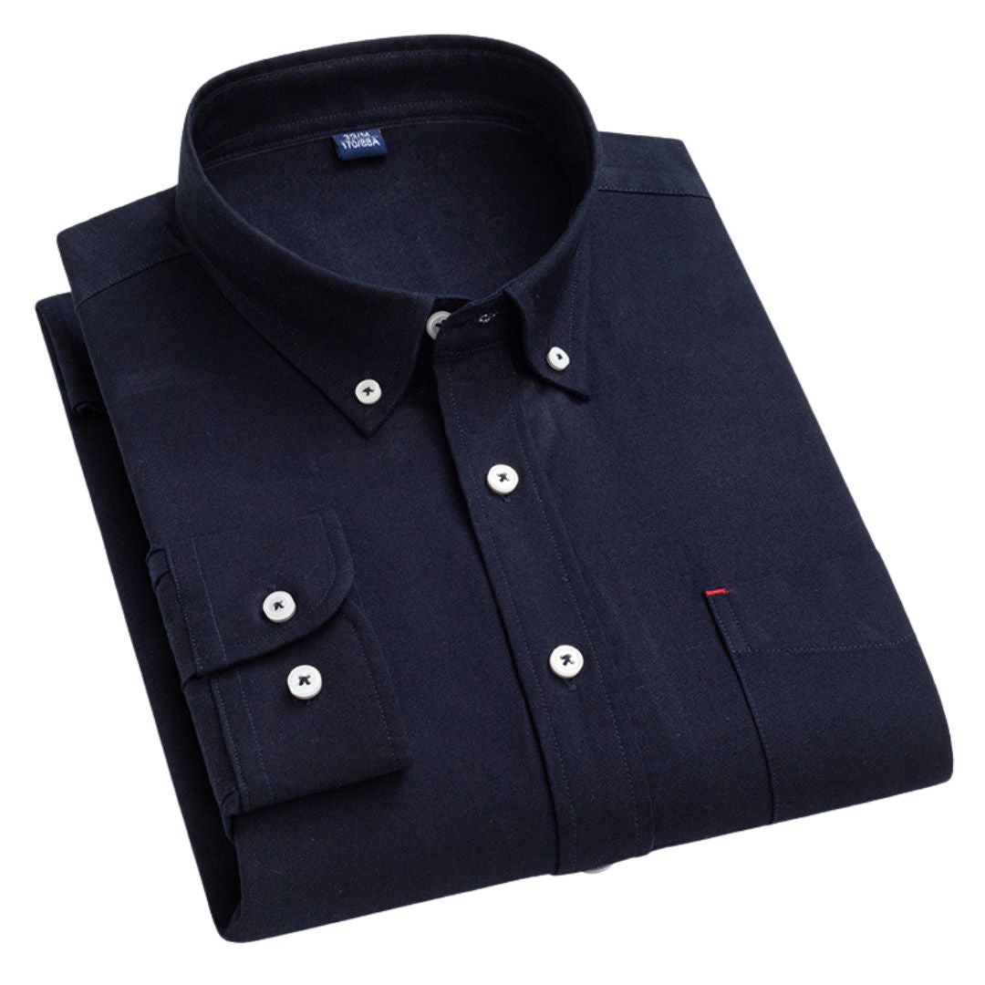 100% Cotton Casual Oxford Shirt