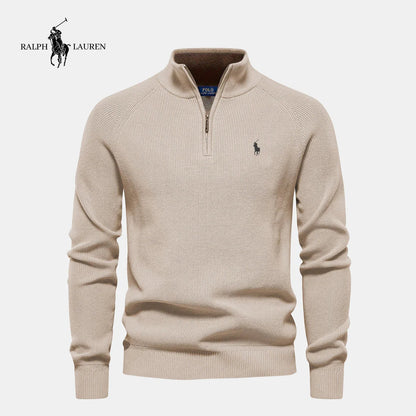 RALF Half-Zip Wool Sweater