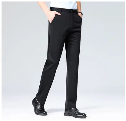 Men's Smart Casual Pants Elastic