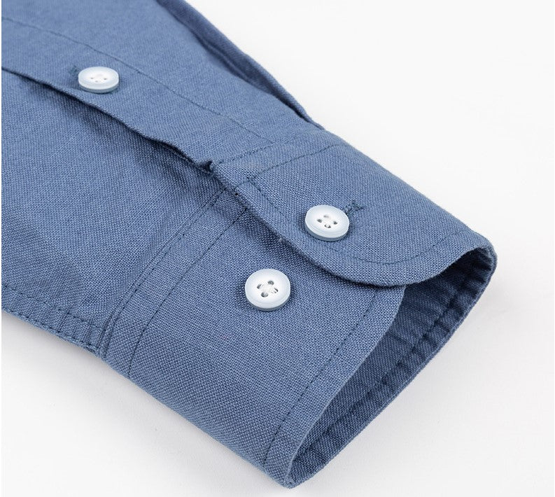 100% Cotton Casual Oxford Shirt