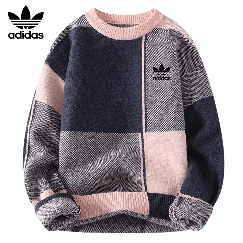 AD™ Patchwork Knit Sweater