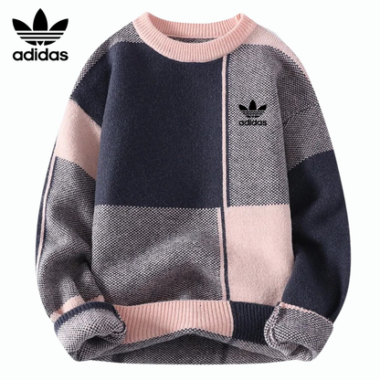 AD™ Patchwork Knit Sweater