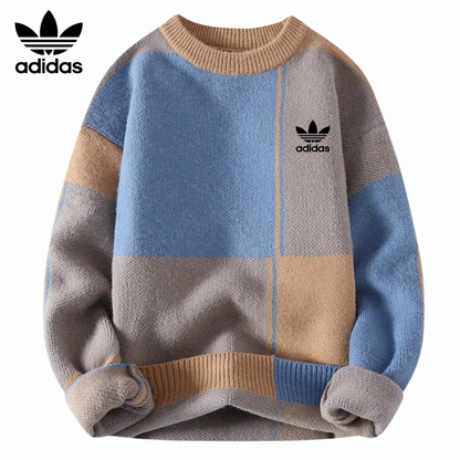 AD™ Patchwork Knit Sweater